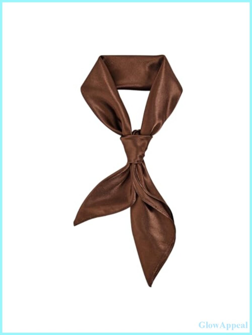 Satin Square Scarf 100% Polyester Neckerchief Headscarf Women's Accessory